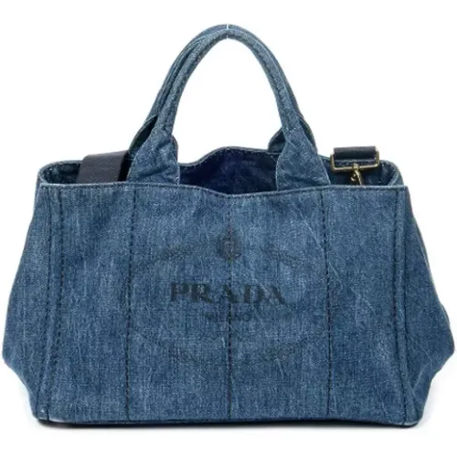 Pre-owned Canvas totes , female, Sizes: ONE SIZE - Prada Vintage - Modalova