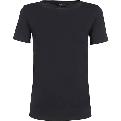 Weekend T-Shirt, Cotton 95%, Elastane 5% , female, Sizes: XS, L - Max Mara Weekend - Modalova