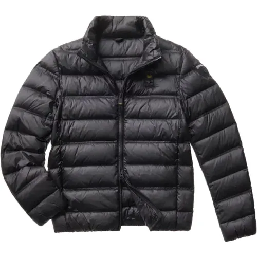 Puffer Jacket with Korean Collar , male, Sizes: 3XL, 2XL - Blauer - Modalova