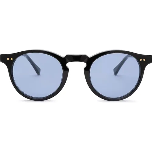 Malibu Sunglasses - Light Blue , unisex, Sizes: ONE SIZE - Nialaya - Modalova