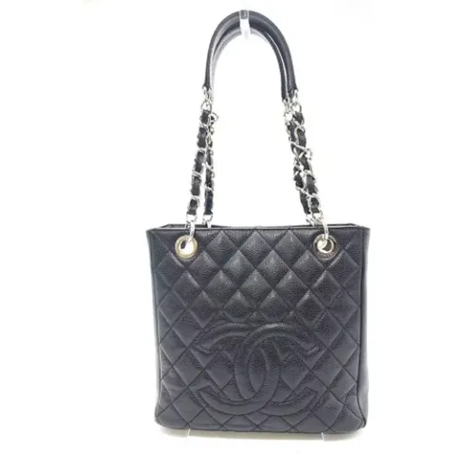 Pre-owned Leather totes , female, Sizes: ONE SIZE - Chanel Vintage - Modalova