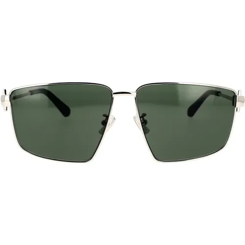 New Classic Women Geometric Sunglasses , unisex, Sizes: 61 MM - Bottega Veneta - Modalova