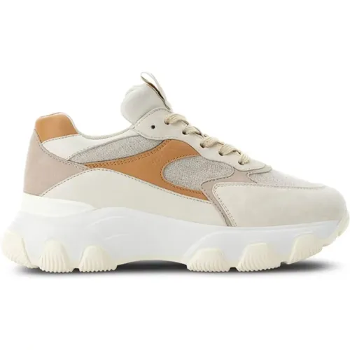 Wildleder Sneakers , Damen, Größe: 37 EU - Hogan - Modalova