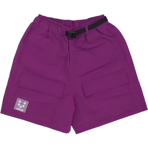 Lila Trek Herrenshorts , Herren, Größe: XL - Usual - Modalova