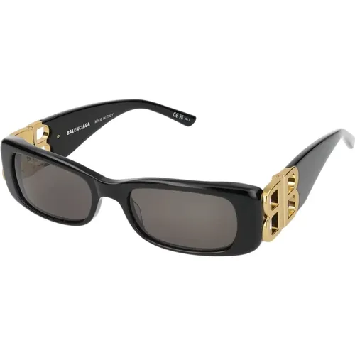 Stylische Sonnenbrille Bb0096S , Damen, Größe: 51 MM - Balenciaga - Modalova