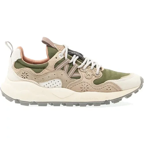 Women's Shoes Sneakers Verde Ss24 , female, Sizes: 7 UK, 12 UK, 8 UK - Flower Mountain - Modalova