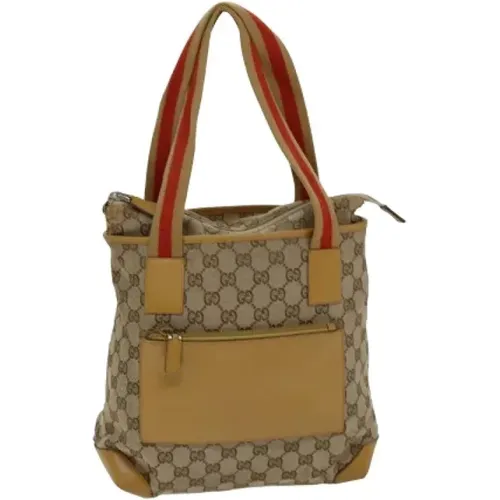 Pre-owned Canvas handbags , female, Sizes: ONE SIZE - Gucci Vintage - Modalova