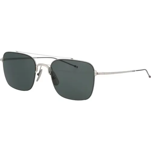 Stylish Sunglasses Tb-120 , male, Sizes: 53 MM - Thom Browne - Modalova