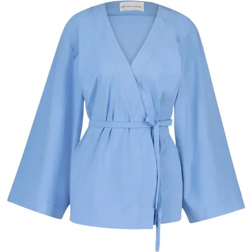 Alvera Kimono Blazer | blau - Jane Lushka - Modalova