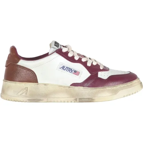 Vintage Style Sneakers - Avlw Sv40 - Autry - Modalova