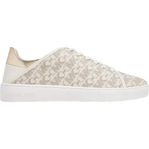 Jenny Lace Up Sneakers Vanilla - Michael Kors - Modalova