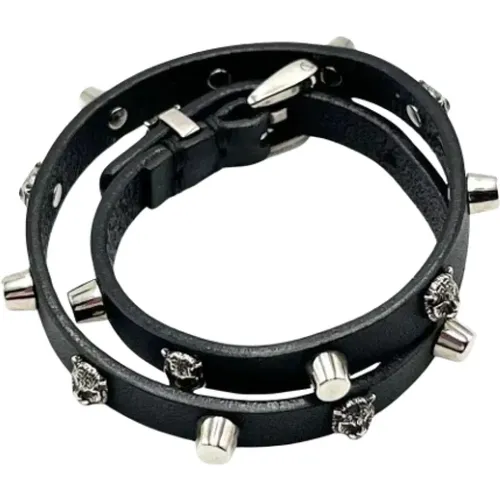 Pre-owned Leather bracelets , female, Sizes: ONE SIZE - Gucci Vintage - Modalova