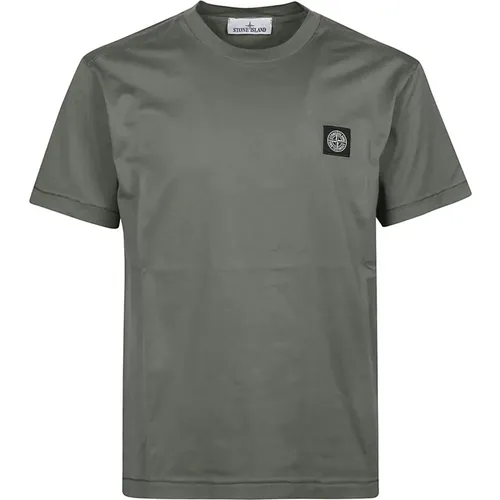 T-Shirt , male, Sizes: S, L - Stone Island - Modalova