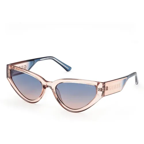 Stilvolle Sonnenbrille mit blauem Verlaufsglas,Stylische Sonnenbrille mit Verlaufsglas,Stilvolle Sonnenbrille mit Verlaufsglas,Stilvolle Sonnenbrille - Guess - Modalova