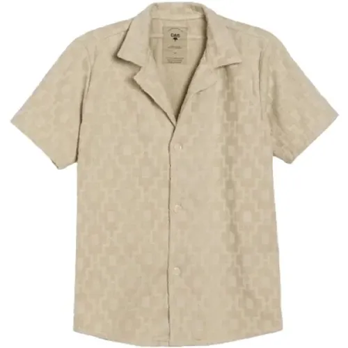 Inca-inspired Jacquard Cotton Shirt , male, Sizes: S, L, M - OAS - Modalova