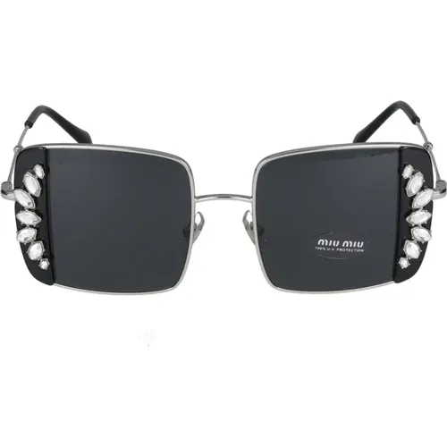 Stylish Sunglasses 56Vs Sole , female, Sizes: 46 MM - Miu Miu - Modalova