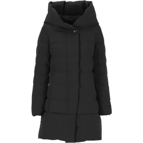 Padded Parka with Hood , female, Sizes: L, S, M - Woolrich - Modalova