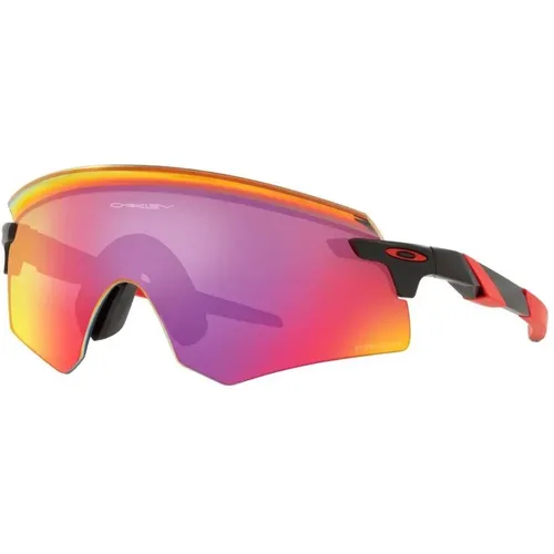 Sporty Encoder Sunglasses Prizm Road , male, Sizes: 36 MM - Oakley - Modalova