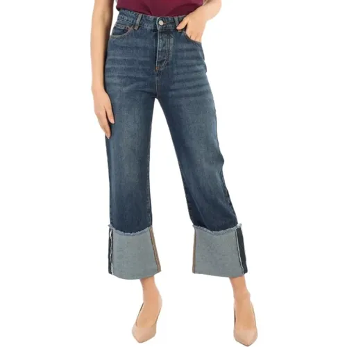 Straight Jeans , female, Sizes: W27 - Alessia Santi - Modalova