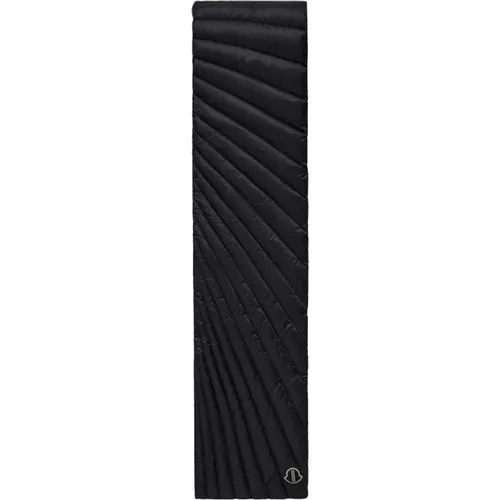 Radial-Quilted Scarf by Rick Owens , male, Sizes: ONE SIZE - Moncler - Modalova