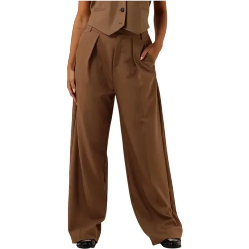 Khailw Plissierte Hose in Braun , Damen, Größe: XS - InWear - Modalova