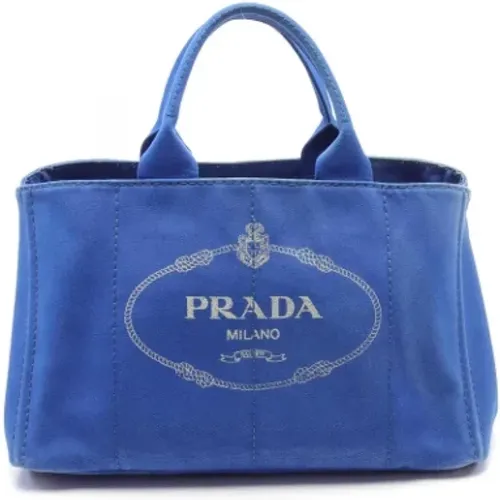 Pre-owned Canvas prada-bags , female, Sizes: ONE SIZE - Prada Vintage - Modalova