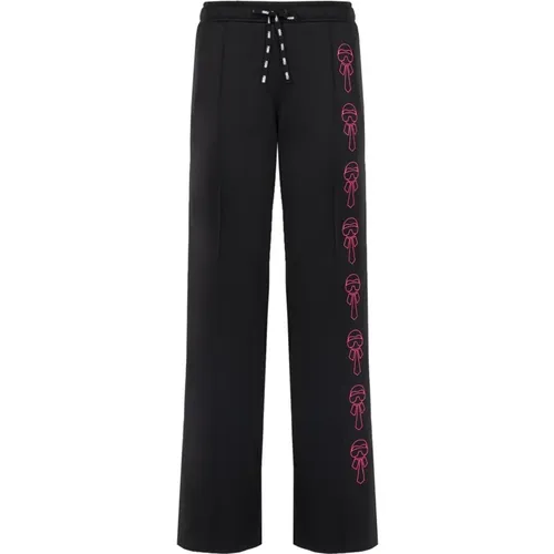 Karlito Fresh Printed Pants , female, Sizes: 3XS, XS, 2XS - Fendi - Modalova
