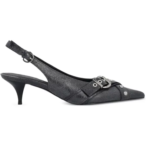 Schwarze Slingback-Schuhe , Damen, Größe: 40 EU - pinko - Modalova