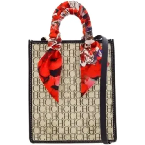 Chic Mini Shopping Bag , female, Sizes: ONE SIZE - Carolina Herrera - Modalova