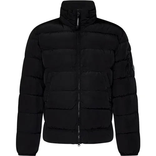 Schwarze Steppjacke Aw24 - C.P. Company - Modalova