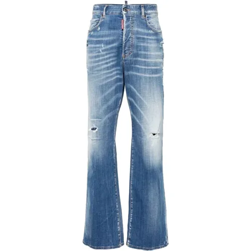 Distressed Denim Jeans , female, Sizes: M, XS, S - Dsquared2 - Modalova