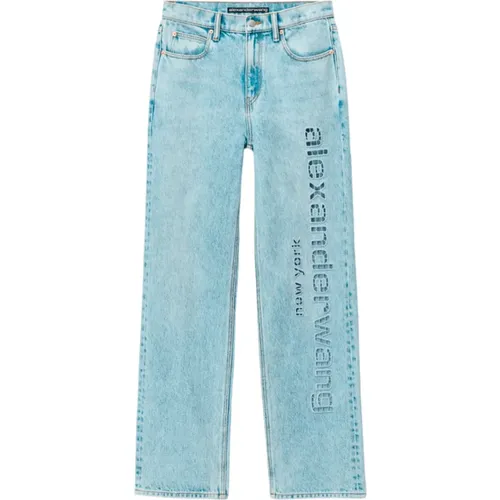Light Bootcut Jeans , female, Sizes: W27 - alexander wang - Modalova