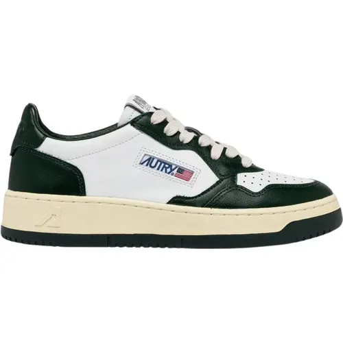 Medalist Bicolor Leder Sneakers , Damen, Größe: 44 EU - Autry - Modalova