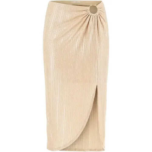 Elegant Midi Skirt for Women , female, Sizes: L, S - Guess - Modalova