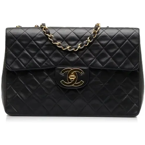 Pre-owned Leather chanel-bags , female, Sizes: ONE SIZE - Chanel Vintage - Modalova