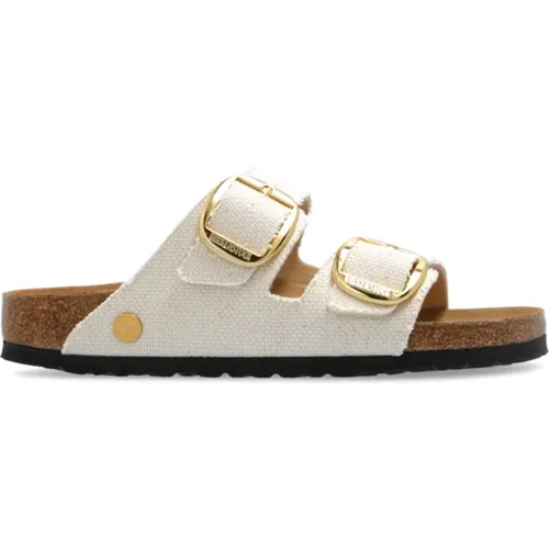 Arizona Big Buckle Rivet Logo vegane slides - Birkenstock - Modalova