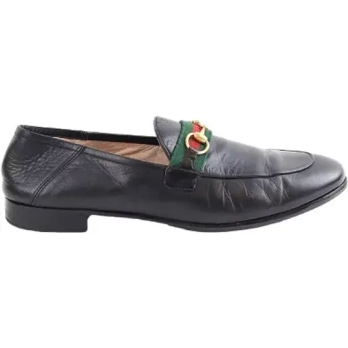 Pre-owned Leather flats , male, Sizes: 5 UK - Gucci Vintage - Modalova