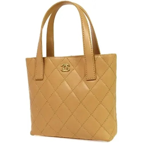 Pre-owned Leather chanel-bags , female, Sizes: ONE SIZE - Chanel Vintage - Modalova