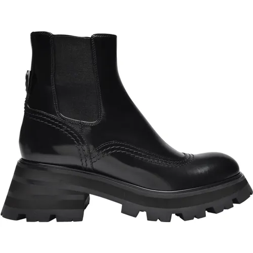 Contemporary Twist Ankle Boots , female, Sizes: 7 UK - alexander mcqueen - Modalova