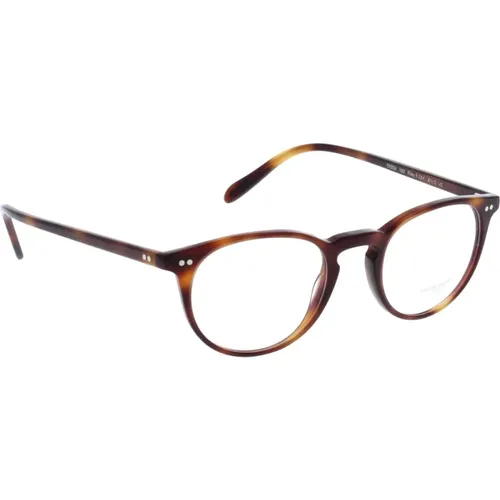 Iconic Riley-R Prescription Glasses , unisex, Sizes: 47 MM - Oliver Peoples - Modalova