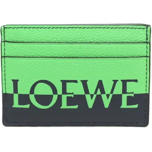 Pre-owned Leather wallets , female, Sizes: ONE SIZE - Loewe Pre-owned - Modalova