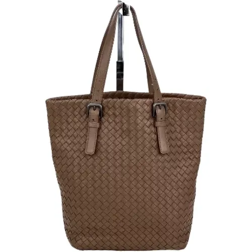 Pre-owned Leather totes , female, Sizes: ONE SIZE - Bottega Veneta Vintage - Modalova