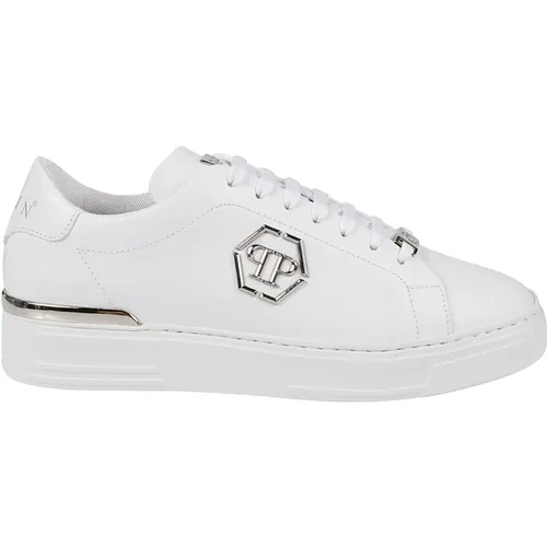 Hexagon LOW TOP Sneakers , male, Sizes: 8 UK, 11 UK - Philipp Plein - Modalova