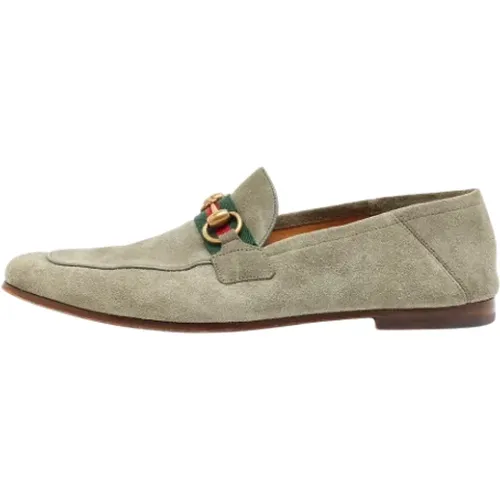 Pre-owned Wildleder flats - Gucci Vintage - Modalova