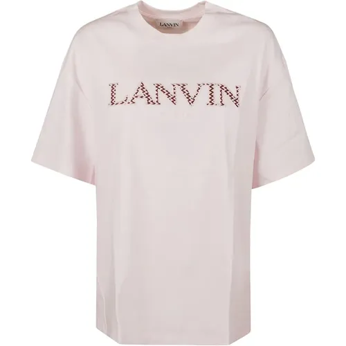 T-Shirts , female, Sizes: L - Lanvin - Modalova
