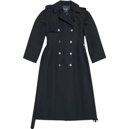 Trench Coats , female, Sizes: 2XS - Balenciaga - Modalova