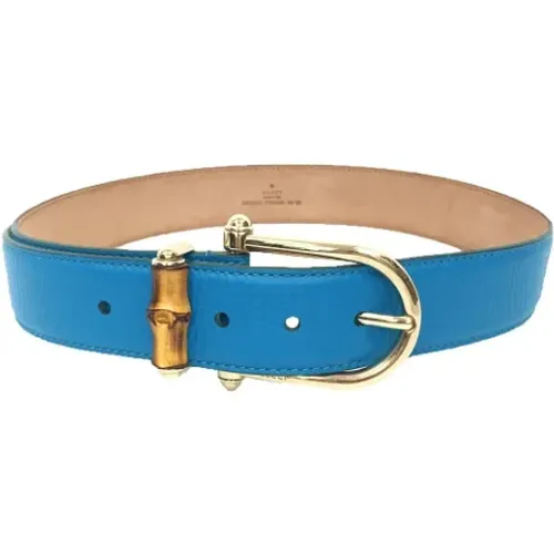 Pre-owned Leather belts , female, Sizes: ONE SIZE - Gucci Vintage - Modalova