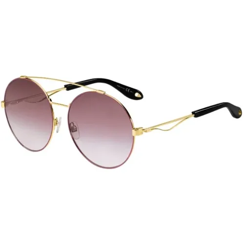 Stilvolle Sonnenbrille mit rosa Verlaufsgläsern , Damen, Größe: 62 MM - Givenchy - Modalova
