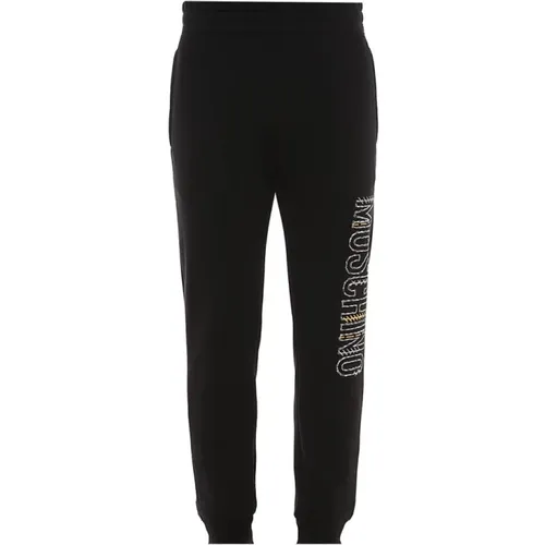 Bestickte Logo-Sweatpants , Herren, Größe: S - Moschino - Modalova