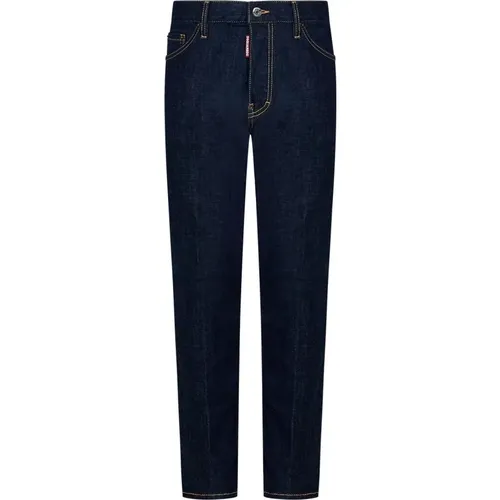 Slim Fit Jeans Simply Washed , male, Sizes: L, XL, M, S, 2XL, 3XL - Dsquared2 - Modalova